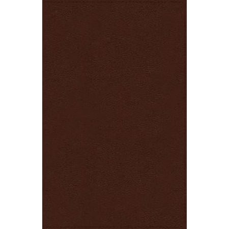 NIV, Thompson Chain-Reference Bible, Genuine Leather, Buffalo, Brown ...