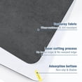 thumbnail image 2 of Placoot Desk Chair Mat for Hardwood Floor Corduroy Surface 55"x35" Office Chair Mat for Rolling Chairs,Large Anti-Slip Backing Under Desk Low-Pile Office Rug Floor Mat for Office/Home, 2 of 16