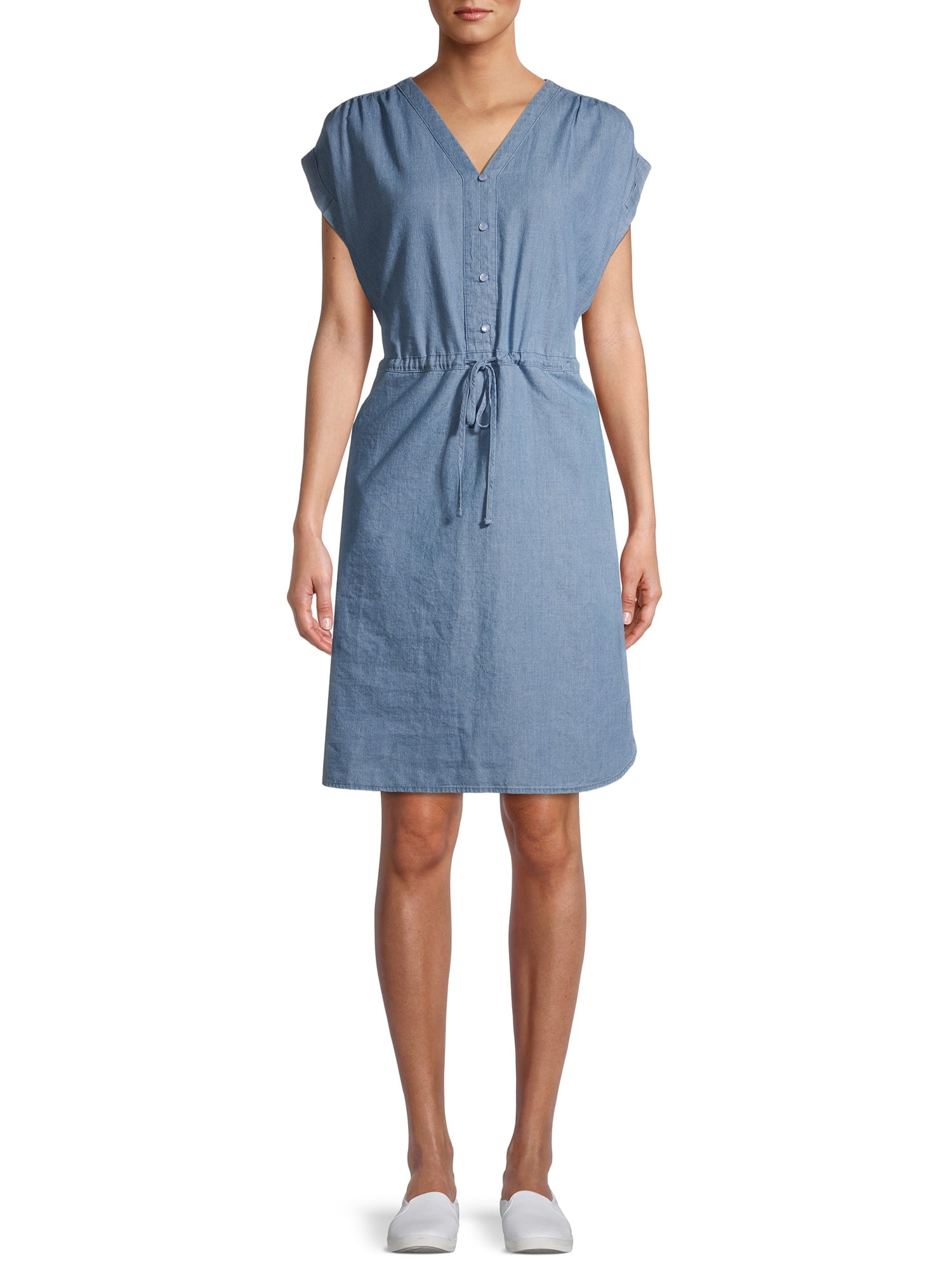 Together We Rise V Neck Women's Short Sleeve Blouse
