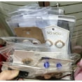 thumbnail image 5 of 100 Pack Clear PVC Jewelry Pouches, Zipper Bags for Earrings and Accessories, 5 x 7 cm, TIKA, 5 of 9