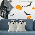 thumbnail image 6 of Holloyiver Halloween Ghost Pillow, Halloween Throw Pillows Decorative Spooky Pillows, Cute Ghost Plush Stuffed Ghost Shaped Pillow for Sofa Bed Couch Holiday Party Children Gift, 7.9 Inch, 6 of 7