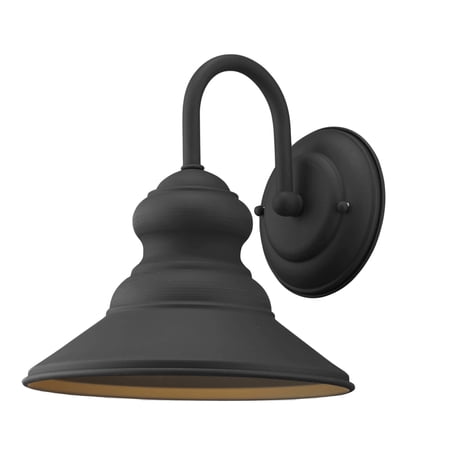 Trans Globe Lighting 50540 BK Forest 10" Tall Outdoor Wall Sconce - Black