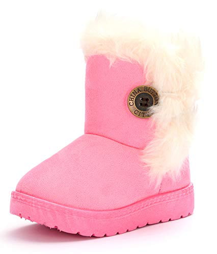 Girls boots Trolls waterproof winter warm snow boots blue white 