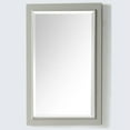 thumbnail image 2 of Home Decorative Rectangular Solid Wood 20" X 30" Mirror - Warm Grey, 2 of 5