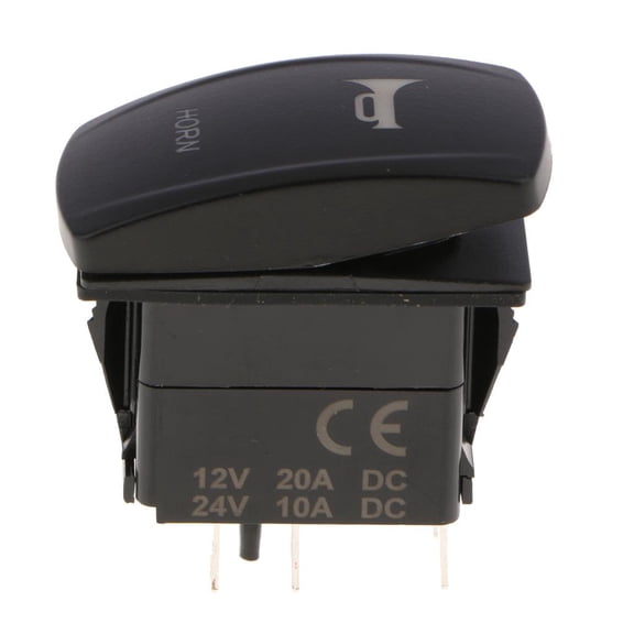 yotijay 12-24V Toggle Switches LED Light, Waterproof Round Control Knob Switch On / Off,