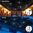 thumbnail image 2 of Luces de fibra óptica CHINLY Meteor Twinkle 550 piezas 3m RGBW, 2 of 7