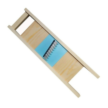 

Solid Wood Potato Grid Slicer Potato Net Flower Vegetable Slicer Corrugated Flower Cutter Wave knife Potato Grid Slicer