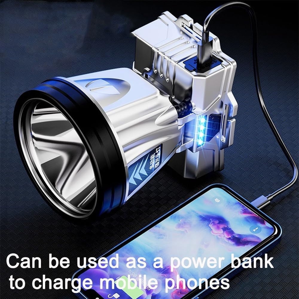 2 Pcs Head-Mounted Rechargeable Led Emergency Light Color 2 Pcs --white Light+warm Light