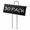 Black 30-pack, variant on Iron Metal Cat Head Garden Stakes 25-pack 20647 Plant Label Markers