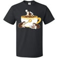 thumbnail image 3 of Inktastic Cute Hot Chocolate Hedgehogs T-Shirt, 3 of 5