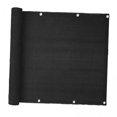 thumbnail image 1 of DOLITY 2X Fence Privacy Screen Cover Insect Resistant Backyard Rails Pool Fence black, 1 of 8