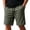 Army Green, variant on Men's Cotton Blend Drawstring Shorts Lightweight Quick Dry Athletic Workout Gym Running Casual Summer Sports Shorts for Men