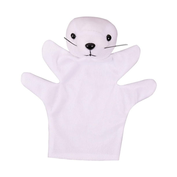 Marionetas de mano, marionetas de dedo, juguetes, crea tus propias marionetas, guantes de mano, juguetes de peluche León marino