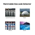thumbnail image 2 of Yeacher GD-3000 Portable Gas Leak Detector Handheld Natural Gas Detector High Sensitivity Combustible Gas Sniffer Flammable Gas Tester for Methane Butane Biogas, 2 of 8