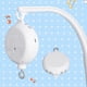 thumbnail image 5 of bebé, cuna USB Control Remoto Bebé Infantil Cuna Cama Caja de Música Campanas Colgando JugueteBlanco LHCER 1, 5 of 8