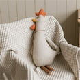 thumbnail image 5 of Hevirgo Skin-friendly Baby Plush Toy Comfortable PP Cotton Child Popular Goose Stuffed Toy Home Decor, 5 of 12