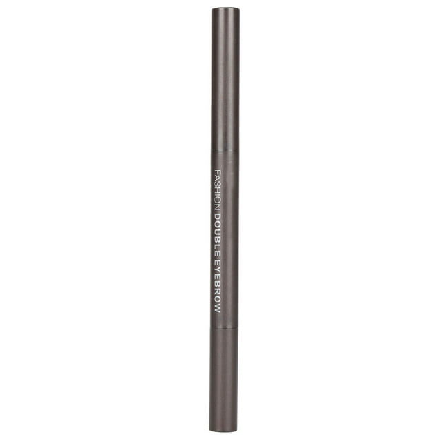 Duel Tip lápiz de cejas impermeable a prueba de sudor cosmético lápiz de cejas natural PenBlack
