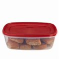 thumbnail image 5 of Rubbermaid 2184973 2.5 Gallon 16" x 11" x 6"  Easy Find Lid Red Food Storage Container, 5 of 8