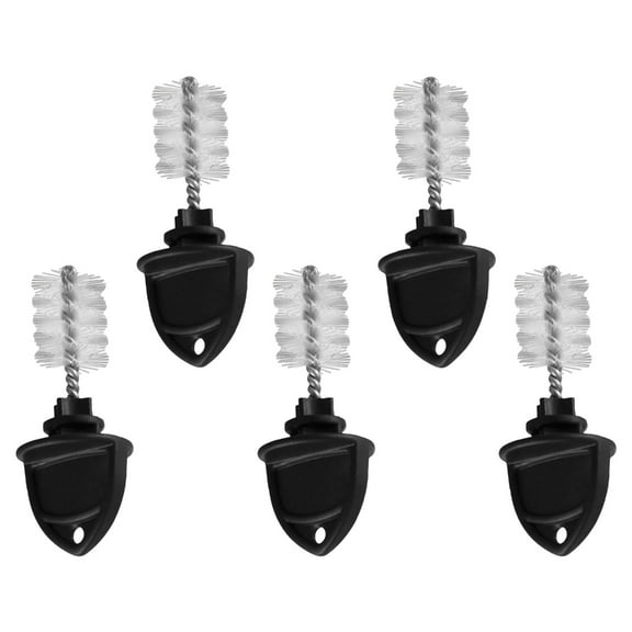 Beer Tap Plug Covers and Brushes Set Of 5 for Maintaining Hygienes In Draft Beer Taps