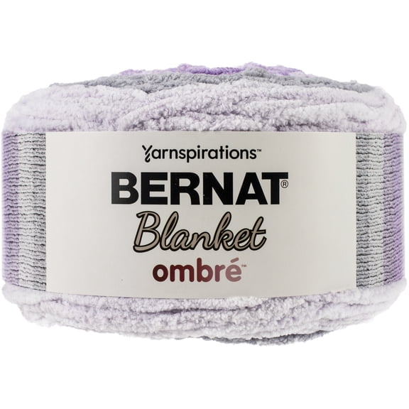 Bernat Blanket Ombre Yarn-Purple Ombre