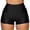 Black, variant on HAIJIE Swim Shorts Women Comfy Drawstring Casual Elastic Waist Sweatshorts Womens Cargo Shorts for Girlfriend Women Travel and Light Exercise