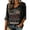 Black, variant on Never Forget 911 T-Shirt, 9/11 25th Anniversary Shirt | September 11 Shirts For Women, 911 memorial V-Neck 3/4 Sleeve