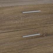 Tvilum Loft 8 Drawer Double Dresser for Adults, Truffle
