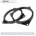 thumbnail image 4 of Anillo Espaciador de Altavoz Único Bargains Adaptador de Altavoz Tweeter para VW Golf V para 6.5" 2 Pcs, 4 of 7