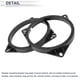 thumbnail image 4 of Anillo Espaciador de Altavoz Único Bargains Adaptador de Altavoz Tweeter para VW Golf V para 6.5" 2 Pcs, 4 of 7