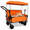 Orange, variant on 3-in-1 Folding Wagon Cart with Bench Seat & Detachable Canopy, 500lbs Heavy-Duty Collapsible Wagon, 180L High Capacity All-Terrain Utility Wagon for Camping, Beach, Sports, and Garden, Gray