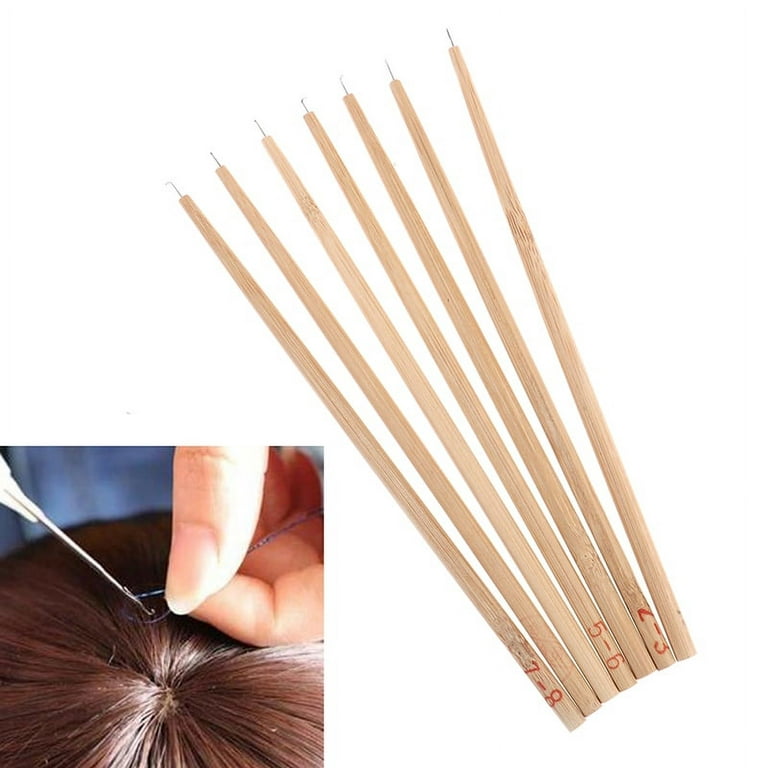 JETTINGBUY 1Pair 1 Set Hair Extension Tools Ventilating Holder And Ventilating  Needles Lace Wigs 