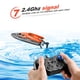 thumbnail image 1 of Barco Teledirigido El barco de carreras teledirigido eléctrico recargable 30km/h juega el barco RC 4CH 2.4GHz, 1 of 5