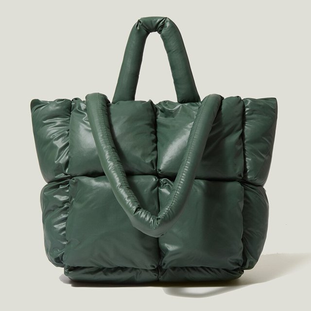 Bolso grande acolchado de diseñador para mujer, bandolera de nailon de lujo, de algodón, para invierno, 2022 xuanjing unisex