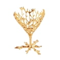 thumbnail image 1 of KLKCMS Bird Nest Ball Stand Rack, Glass Ball Holder Base, Collectibles Pedestal Support Gold 11cm H, 1 of 9