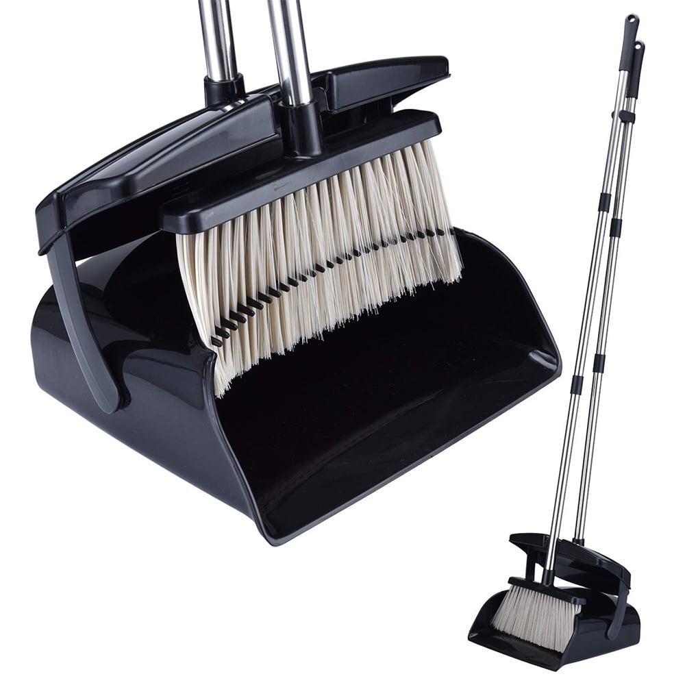 Broom & Dust pan Upright Sweep Set (100% FSC – We Fill Good