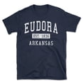thumbnail image 1 of Eudora Arkansas Classic Established Men's Cotton T-Shirt, 1 of 1