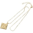 thumbnail image 3 of HEMOTON Women Necklace Moon Necklace Lightweight Necklace Women's 28.8x1.8cm Golden, 3 of 8