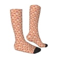 thumbnail image 3 of Daiia Sports Socks Mushroom Printed Novelty Crew Socks for Men Women Knee High Socks Cotton Socks Soft & Breathable Support Unisex Socks, 3 of 9
