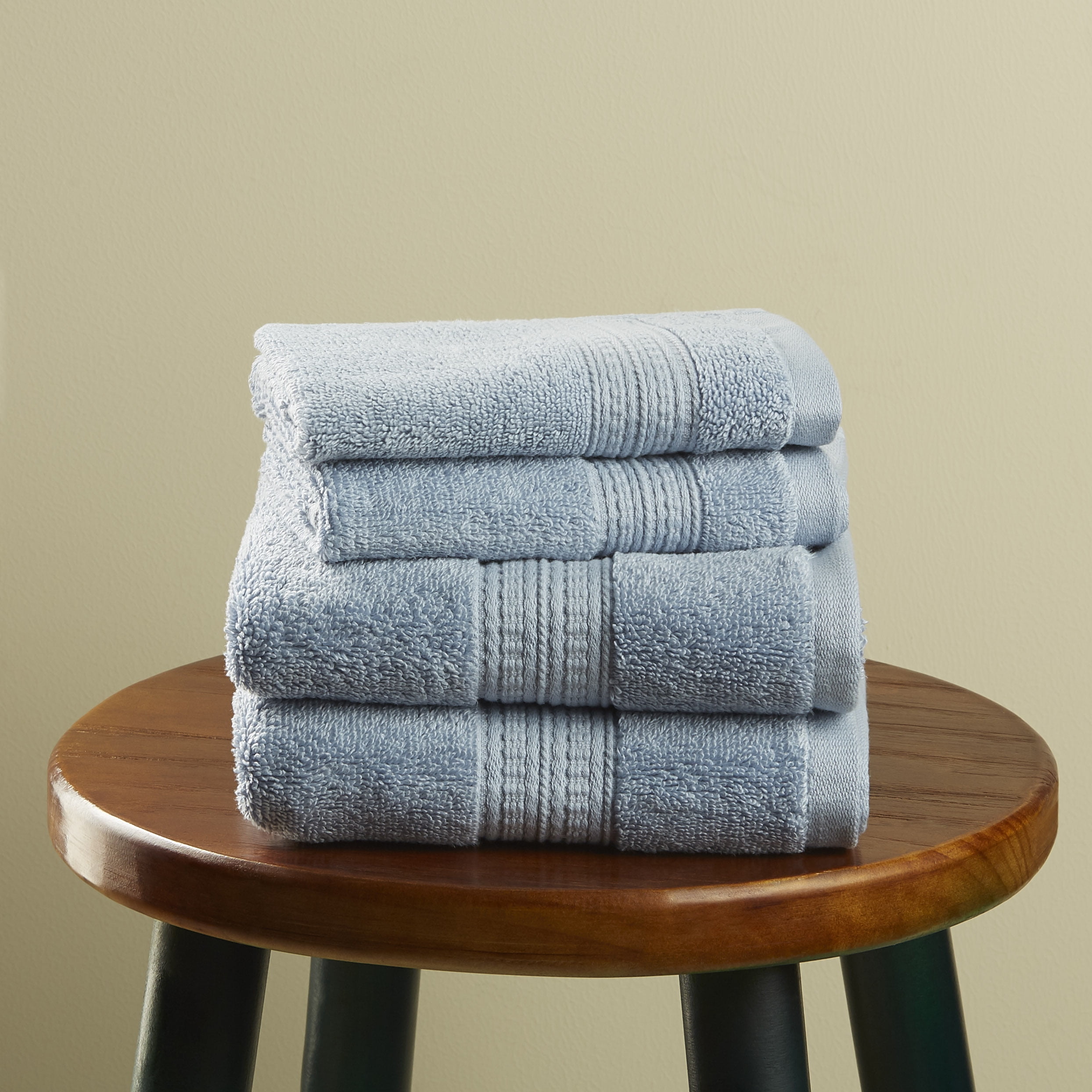 [Last Chance] Hotel Style Pima Cotton 4 PC Towel Set (2 Hand Towel & 2