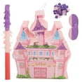 thumbnail image 1 of BEADCEST Dreamy Castle Pinata For Birthday Decorations For Girl Multi Paper Candy Holder 1 Set, 1 of 6