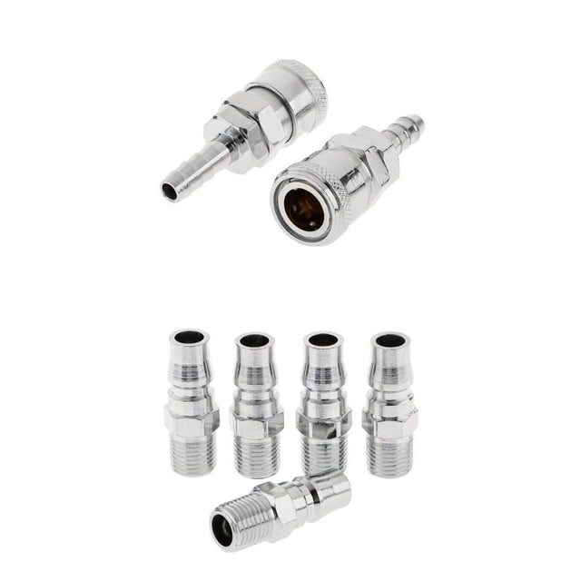 Compresor Del Conector Del Acopdor Del Acopmiento De De De Aire De 7 Pedazos Y Pm20 Sunnimix Acoplador de manguera de línea de aire
