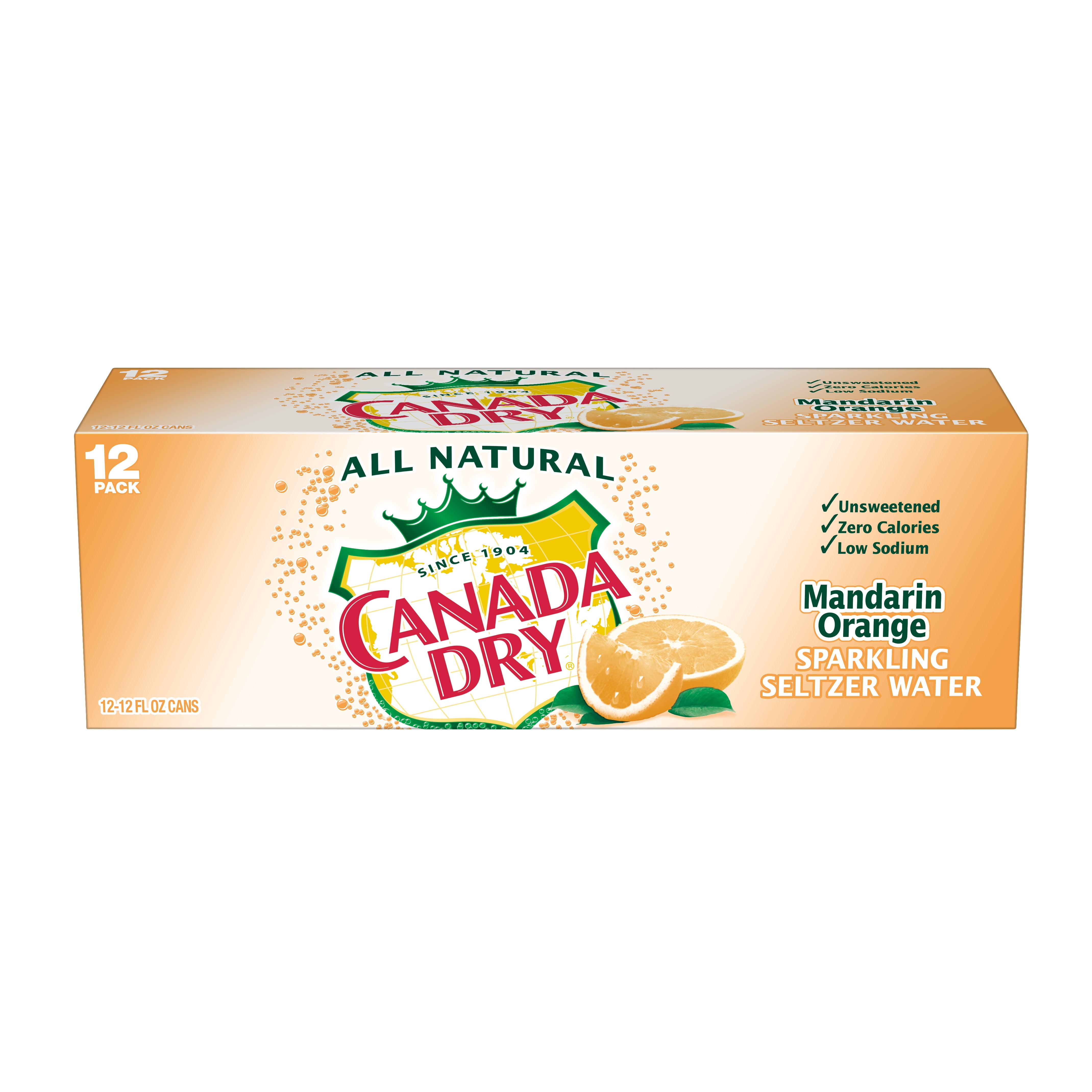Sparkling Mandarin Orange Refreshment: Canada Dry's Tantalizing Twist