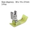 thumbnail image 2 of Unique Bargains #SP-18 Industrial Sewing Machine Hinged Presser Foot with Right Guide 1/4' (6mm) Green 3 pcs, 2 of 2