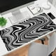 thumbnail image 4 of Abstract Fluid Mouse Pad Contour Computer Desk Pad Rubber Non-Slip Line Mouse Pad, 4 of 8