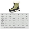 thumbnail image 2 of Botas Cálidas Invierno para Nieve Impermeables Con Forro Piel A Media Pantorrilla Mujer Exteriores, 2 of 9