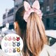thumbnail image 1 of IDEANATEGRATE 12Ud Ligas De Con Orejas De Y Moño Estilo Adorable Y Cómodo, 1 of 6