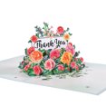 thumbnail image 5 of 3D Thank You Pop Up Card,Teacher Appreciation Card,Mothers Day Bouquet Flowers Greeting Card for Mom, Teacher, Wife, Grandma, Dad, 5 of 5