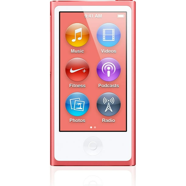 Open Box Apple 7th Generation 16GB iPod Nano Pink w Apple Retail