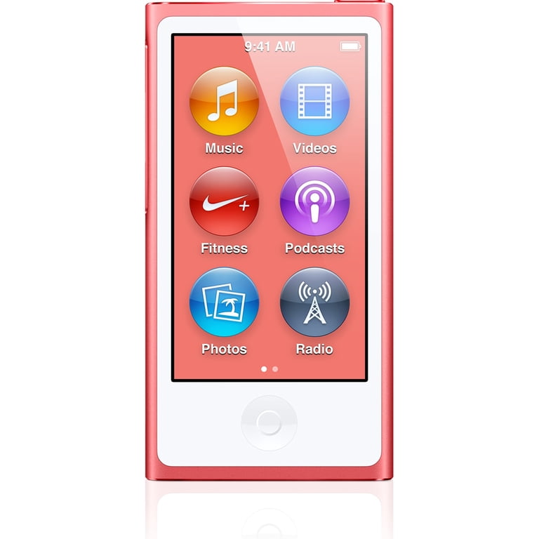 Open Box Apple 7th Generation 16GB iPod Nano Pink w Apple Retail