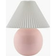 thumbnail image 2 of Livabliss Table Lamps, 20" Stellar Traditional Bedside Nightstand Table Lamp for Bedroom Living Room Office, Pink Body with White Shade (20"H x 19"W x 19"D), 2 of 3